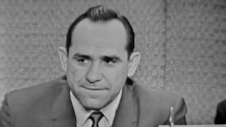 Whats My Line  Yogi Berra Martin Gabel panel Jul 2 1961 [upl. by Blatt]