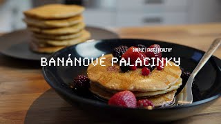 Banánové palacinkylievance chutné a zdravé  bez vajec  plant based recept [upl. by Renckens306]