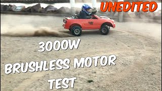 52v Modified Power Wheels Mustang powerwheelsgokart powerwheelsmodified electriccar2018 [upl. by Eardnoed]