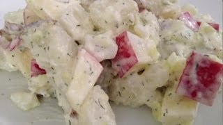 Dilled Apple Potato Salad  Potato Salad Recipes [upl. by Lebna41]