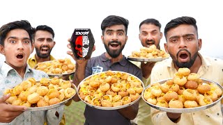 300 Pani Puri Eating Challenge  LOSER WILL EAT JOLOCHIP🥵 [upl. by Sairtemed]