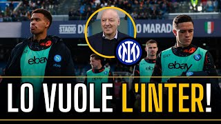 Dal NAPOLI allINTER  MAROTTA vuole strapparlo agli azzurri  Mercato Napoli [upl. by Wildermuth]