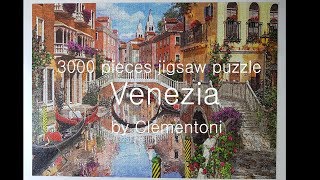 3000 pieces jigsaw puzzle quotVeneziaquot made by Clementonivery big size puzzle 118cm84cm [upl. by Anailli794]