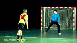 Salming Handball 7MeterWurf  Gegendreher [upl. by Enelia]