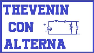 Thevenin con alterna thevenin problema resuelto paso a paso teoría impedanzia thevenin norton [upl. by Allmon]