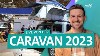 Caravan Salon 2023 aus Düsseldorf  ARD Reisen [upl. by Nesyt]