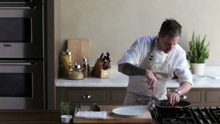 How to Sous Vide Chicken with Michael Voltaggio Part 3 Finishing  WilliamsSonoma [upl. by Ettelimay205]