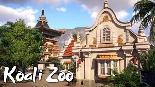 Koali Zoo  Entrance Guest Services Planet Zoo Collab Ep 21 ft DeLadysigner amp Rudi [upl. by Shaffer404]