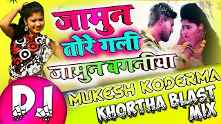 New Khortha 2019 Jhumar जामुन तोरे गालीऐ Jamun Tore Galiaw Jamun Baganiya ho Dj Mukesh Koderma [upl. by Enelkcaj465]