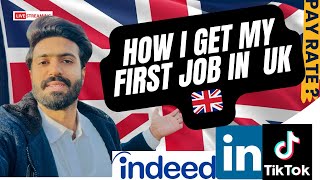 How I get my first job in uk from indeed and linkdinuk jobs🇬🇧 [upl. by Cohe625]