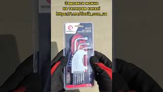 Набір Гподібних ключів TORX 9 шт Т10Т50 S2 PROF INTERTOOL HT1821 [upl. by Marchese]