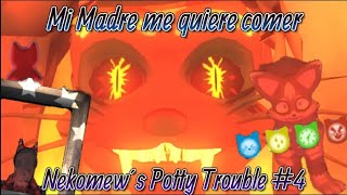 Mi madre me quiere comer  Jugando Nekomews Potty Trouble 4 [upl. by Grega]