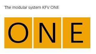 SIEGENIA EN Modular system KFV ONE [upl. by Cudlip]