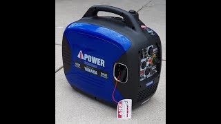 A iPower Yamaha Powered SC2000i 2000 Watt Inverter Generator Quick Review [upl. by Sathrum]