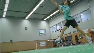 Badminton  die Lauftechniken [upl. by Aerona704]