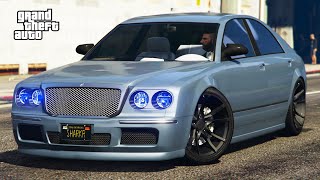 Cognoscenti 55 Review amp Best Customization GTA 5 Online Bentley Continental Flying Spur  Luxury NEW [upl. by Saravat]