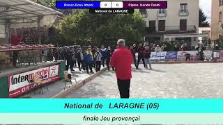 Finale de jeu Provençal  la Nationale de Laragne 05 du 27 septembre 2020 [upl. by Voss]