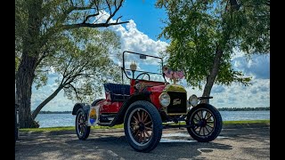 Model T International Tour  Cadillac Michigan 2024 [upl. by Yxor]