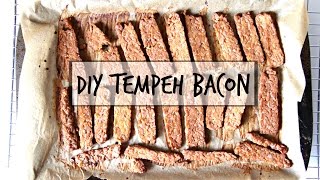 Tempeh Bacon Recipe  Quick and Easy [upl. by Amorette614]