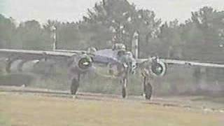 B25 takeoff airshow [upl. by Scarrow]