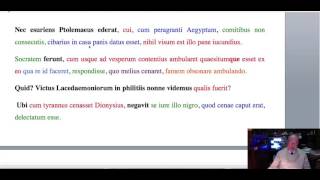 Tusculanae Disputationes V 34 Cicerone Lappetito è il migliore dei condimenti [upl. by Akemad]