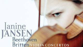 Janine Jansen  Beethoven amp Britten Violin Concertos trailer [upl. by Kamilah]