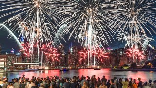 Macys Fireworks 2024  New York City LIVE Macys 4th of July Fireworks 2024  Hudson River [upl. by Yolanda]