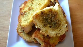 Cómo hacer pan de ajo SIN HORNO  Magic Kitchen [upl. by Letnuahc126]