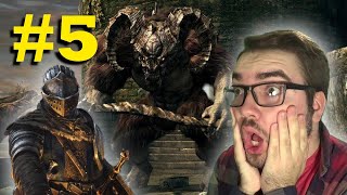 Dark Souls Playthrough Part 5  FIRST BOSS Game Blast [upl. by Meras]