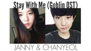 🗃 GOBLIN 도깨비 OST1  Stay With Me by CHANYEOL 찬열 amp JANNY Eng amp Kor [upl. by Enoek]