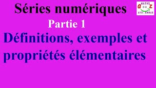 La CONVERGENCE ABSOLUE  Méthode amp exemples  Séries  Maths Bac1  Bac2 [upl. by Anerual]