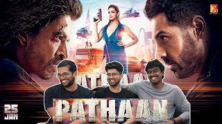 Pathaan Trailer Reaction  Shah Rukh Khan  Deepika Padukone  John Abraham [upl. by Inaleon]