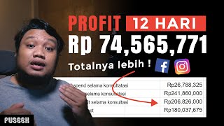 Profit Rp 74565771 Dalam 12 Hari Dari Hasil Iklan Facebook Ads  BredelDigitalMarketing [upl. by Eaneg634]