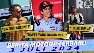 Ducati Bakal Beri Marquez Crew Chief TOP 😲 Hamilton Mau Beli Gresini 🤯 Toprak Ditolak 2 Tim MotoGP [upl. by Ailb]