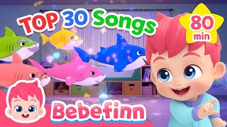 TOP 30 Popular Songs for Kids  Compilation  Bebefinn Nursery Rhymes for Kids [upl. by Prevot535]