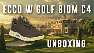 ECCO W GOLF BIOM C4 UNBOXING [upl. by Zosi]