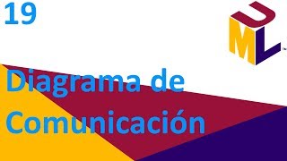 Diagrama de Comunicación  19  Tutorial UML en español [upl. by Ameline844]