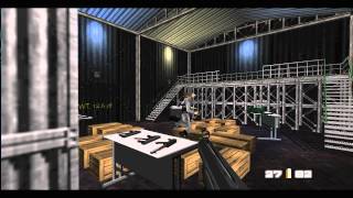 GoldenEye 007 N64 100 walkthrough  Mission 6 Part 4 Disused Military Depot St Petersburg [upl. by Einoj]