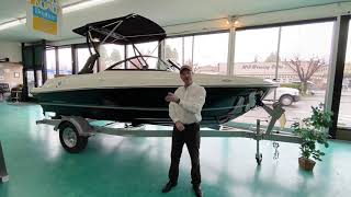 Bayliner VR4 Bowrider 2021 Walkthrough at M amp P Mercury in Burnaby BC [upl. by Ledniahs]