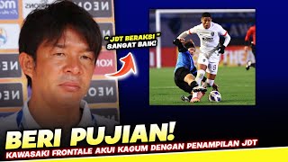 Kawasaki Frontale Beri Penghormatan Tinggi Kepada Johor darul tazim [upl. by Amorette698]