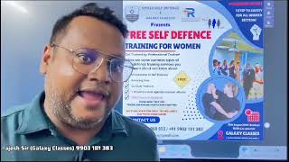 FREE Self Defence  Training For Women  Galaxy Classes With Shield Self Defence [upl. by Trofmoc]