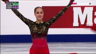 2019 EC Alina Zagitova FS ESP [upl. by Ecnarwal487]