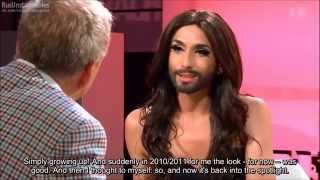 Conchita Wurst  Interview in SRF Aeschbacher 13062014 english subtitles [upl. by Adnirb]