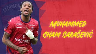 MuhammedCham Saračević  Goals and Highlights Clermont Foot 202324 HD [upl. by Nylzor]