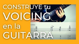 Disposición de Acordes o VOICINGS en GUITARRA – las Bases 3 CONSEJOS [upl. by Eatnad]