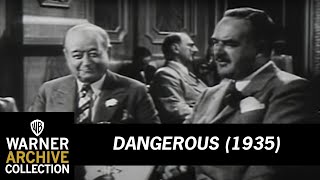 Original Theatrical Trailer  Dangerous  Warner Archive [upl. by Yuria459]