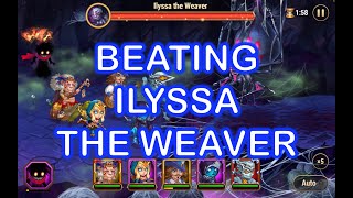 Hero Wars Beating Ilyssa the Weaver Level 100 [upl. by Nylitak]