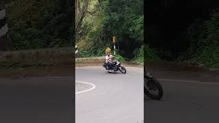 Kolli hills hairpin bend🔥🔥🔥 kollimalai hairpinbends royalenfield [upl. by Aihsekyw62]