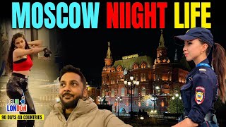 SURPRISED 😳 Exploring Moscow City In Night Ep  54 India To London Road Trip [upl. by Sunderland621]