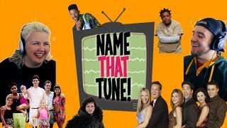 CAN YOU GUESS THE TV THEME SONG Name That Tune Ep 2 📺 [upl. by Ueihtam407]